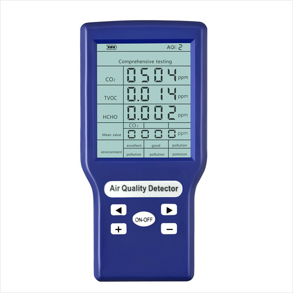 CO2 Messgerät Mini Kohlendioxid Detektor 