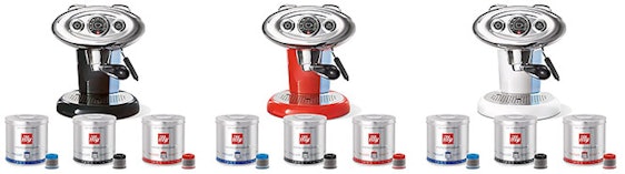 Illy Francis X7.1 MIE Kapsel Espressomaschine + 378 Kapseln von Illy für 161€