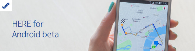 Kostenlose offline Navigation HERE von Nokia für Android verfügbar