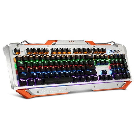 50% Rabatt Madgiga K400 Mechanische Gaming Tastatur Keyboard mit USB Kabel