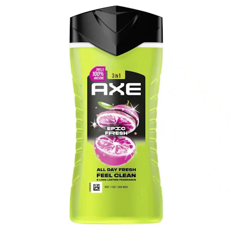 Axe 3in1 Duschgel & Shampoo, Epic Fresh 3x250ml für 4,72€(statt 7,65€)