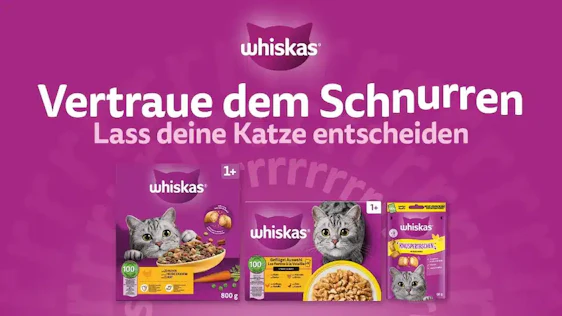 Marktguru: 5 € auf Whiskas bei einem MEW von 10 €