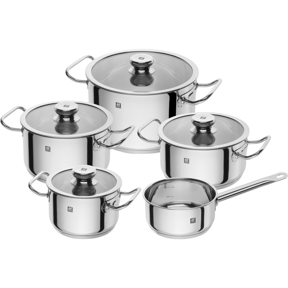 Zwilling Kochtopf-Set "Element" 5-teilig für 95,20€ [Galeria]