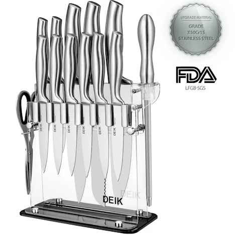 Messerblock Set 14-teilig incl Standfuss nur 29,98€