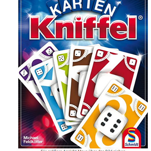 [Amazon Prime] Schmidt Spiele 75025 Karten-Kniffel von Michael Feldkötter