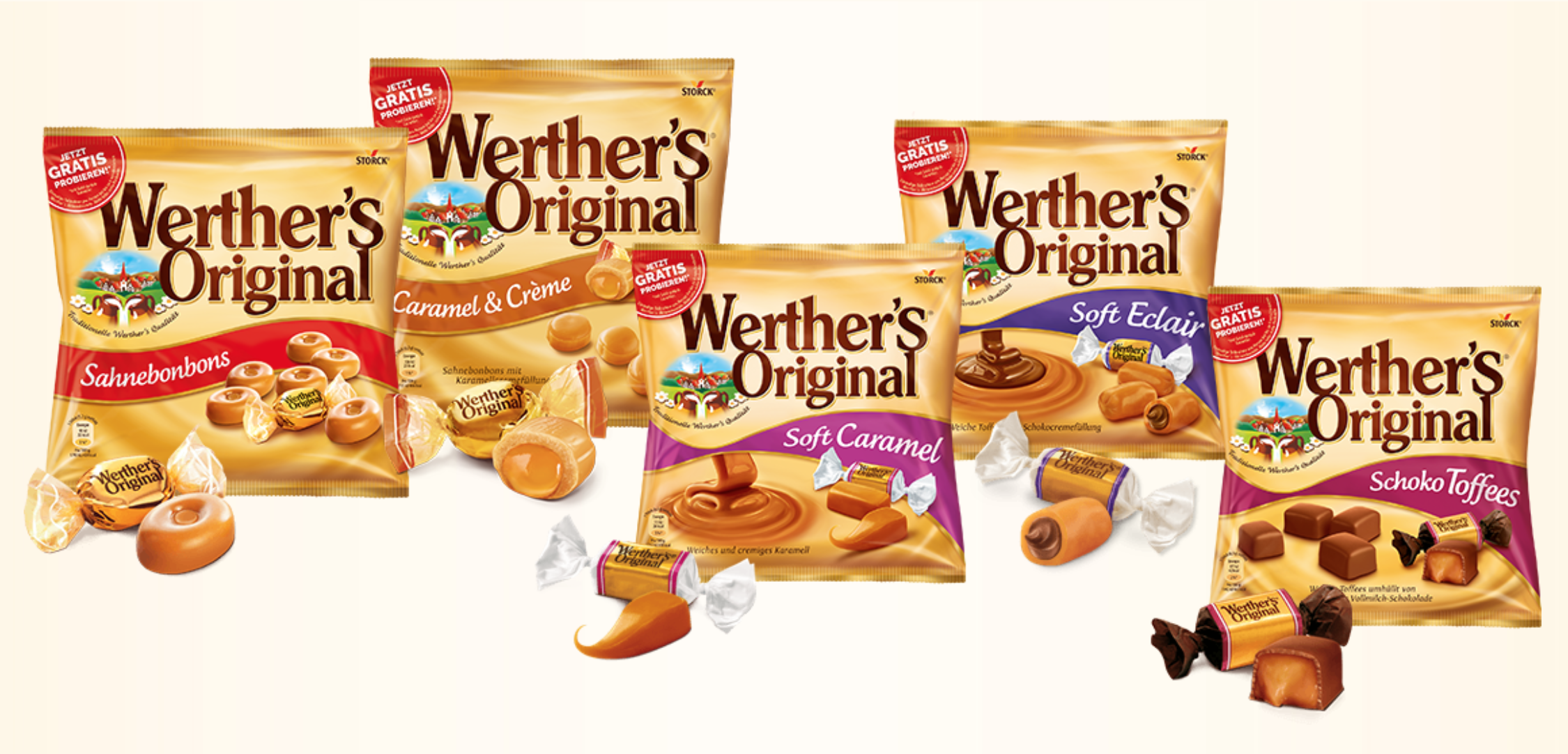 Letzte Chance! Werther's Original gratis probieren - bis zu 2 Aktionsprodukte [GzG]