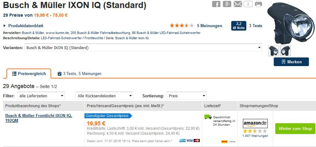warenkorb amazon