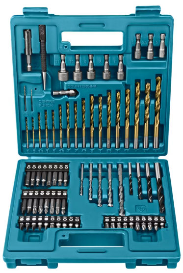 Makita B-49373 für 24€ - Bit- und Bohrerset mit 75 Teilen
