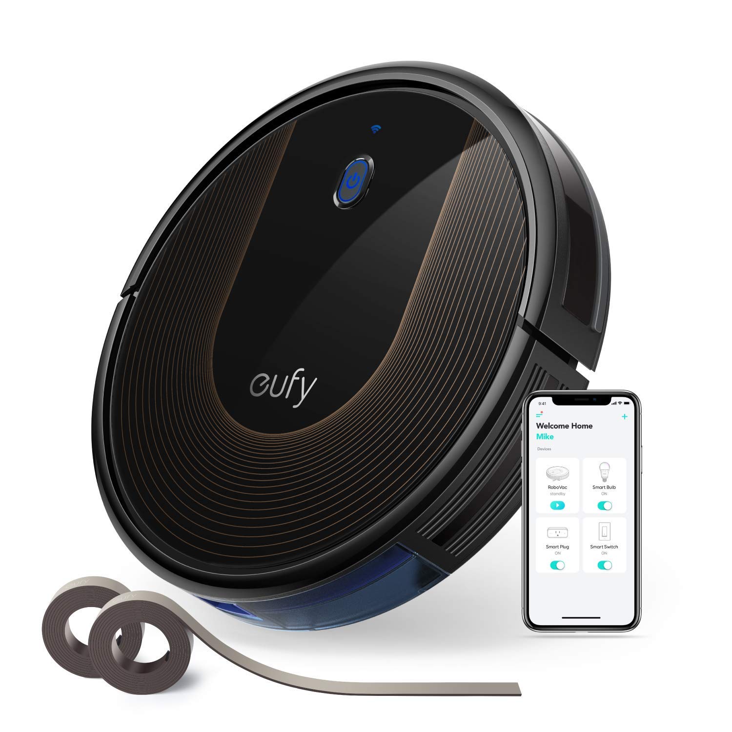 BESTPREIS: eufy Saugroboter RoboVac 30C, WLAN Staubsauger Roboter mit BoostIQ