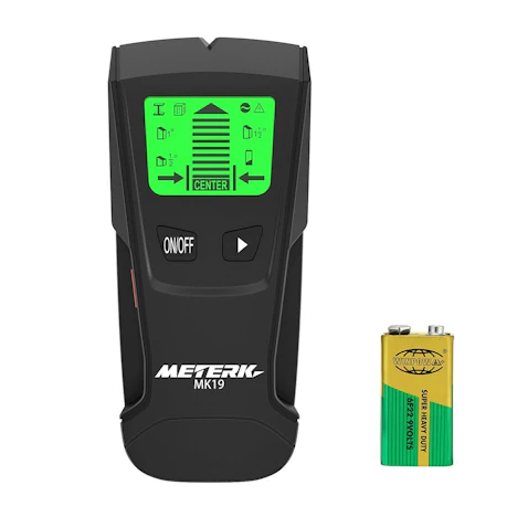 Multi-Wand-Detektor für Metall, AC Live-Draht, Holzfinder mit Warnungserkennung mit großem LCD-Display