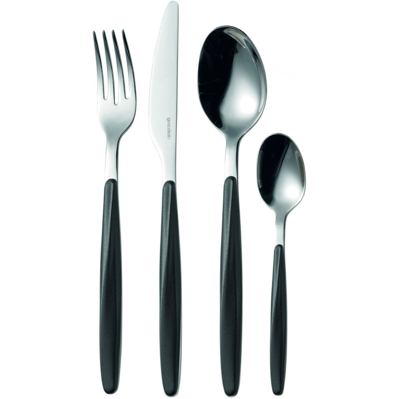 Guzzini My Fusion 24-teilig schwarz mit 33,98€ Ersparnis