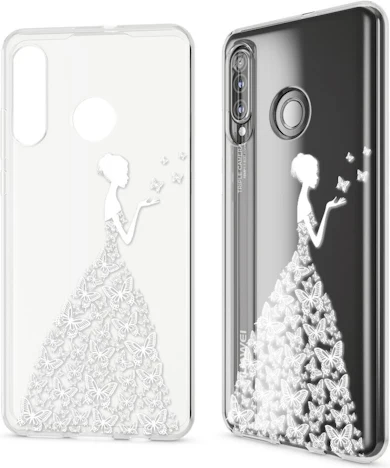 Aktion: NALIA Motiv Handyhülle (Huawei P30 Lite), Smartphone Hülle, Mehrfarbig für nur 12,99€ statt 25,35€