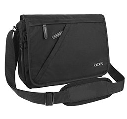 Messenger Bags Laptop Tasche (Schwarz, 15,6 Zoll)