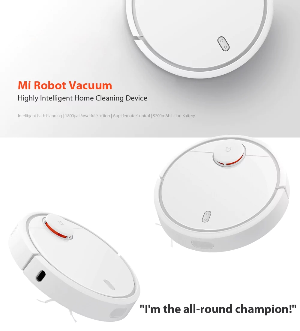 Original Xiaomi Mi Robot Vacuum Cleaner
