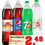 6er-Pack Schwip Schwap, Pepsi Twist oder 7Up 1,5l für 2,48€ bei [Thomas Philipps]