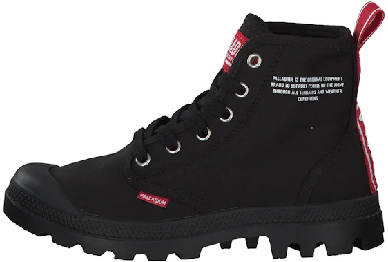 Aktion: Palladium Pampa Hi Dare black/red für nur 39,54€ statt 43,52€