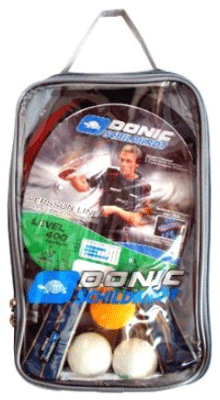 Knaller - Donic Top-Team Schlägerset inkl. 3 Bälle und Schlägertasche für 11,99€