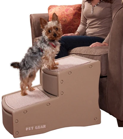 Pet Gear Hundetreppe mit 2 Stufen, hellbraun für 28,96 EUR
