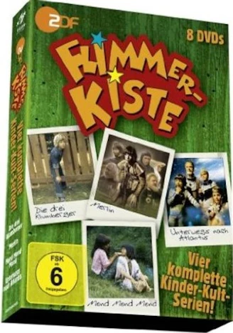 ZDF Flimmerkiste - Vier komplette Kinder-Klassiker auf 8 DVDs für 11,97 EUR