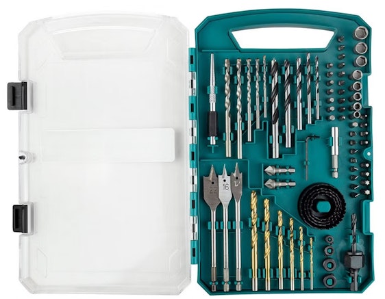 Makita P-90641 Bohrer- & Sägenset für 16€ - 75-teilig im Koffer