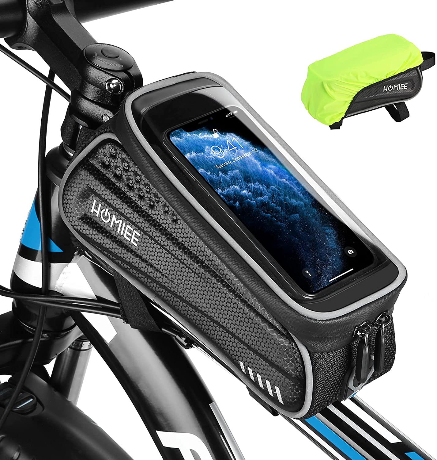 HOMIEE Fahrrad Rahmentasche 12.99 Kostenloser Versand