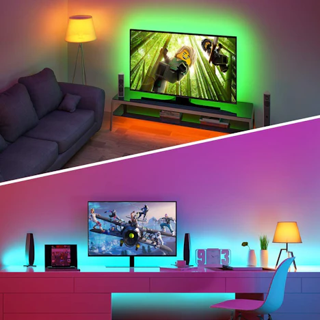 TV Beleuchtung RGB LED Streifen für 40-60 Zoll