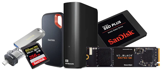 Amazon Marke der Woche: SanDisk & Western Digital » Die 9 besten Schnäppchen für SSDs, USB-Sticks & Co. 💾