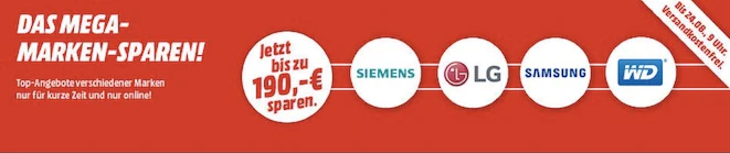 Media Markt Mega Marken Sparen