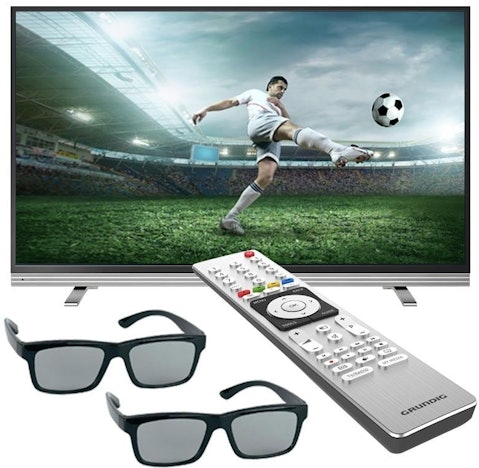 Grundig 55VLX8582 für 666€ - 55" LED Smart TV mit Ultra-HD, 4K, 3D und Triple-Tuner