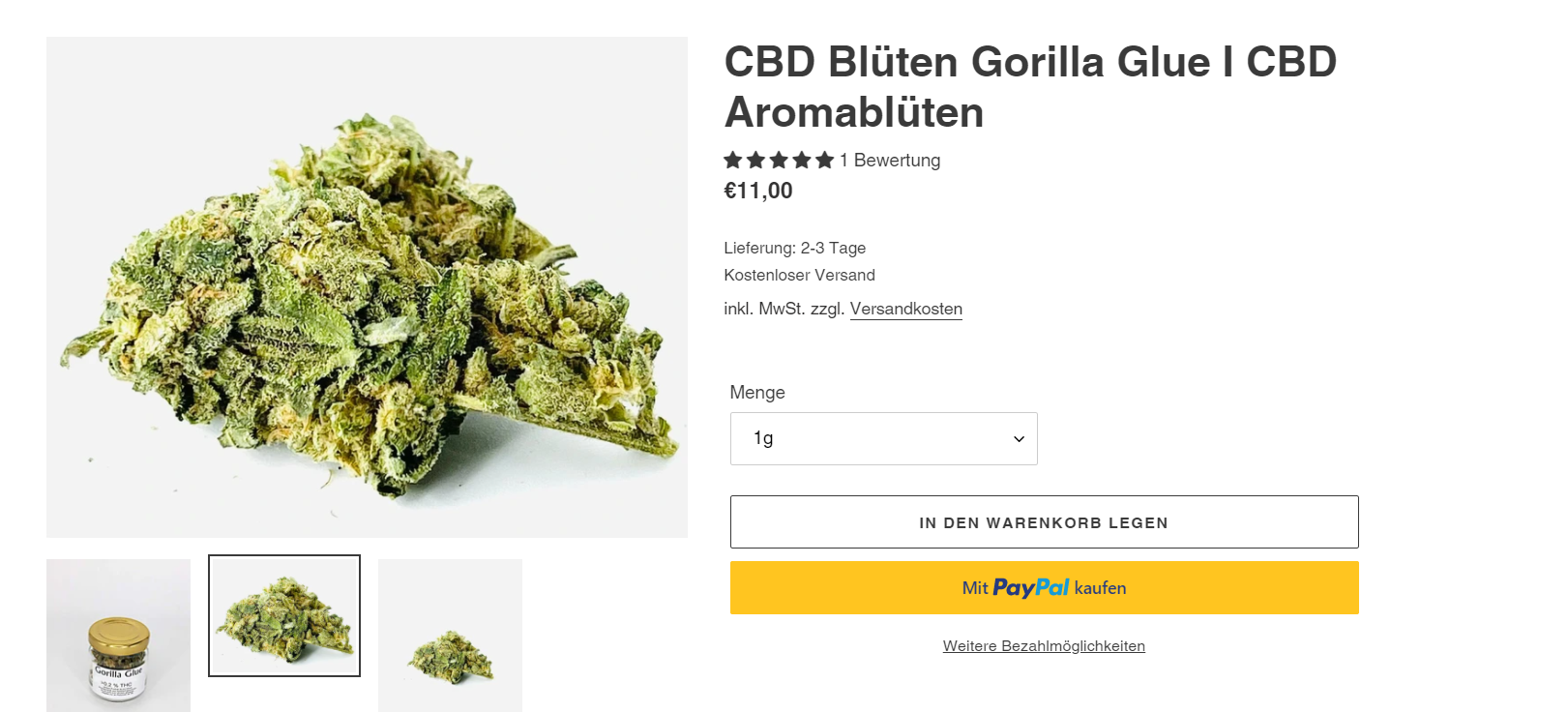 40% Gutschein auf CBD Blüten &amp; Öle