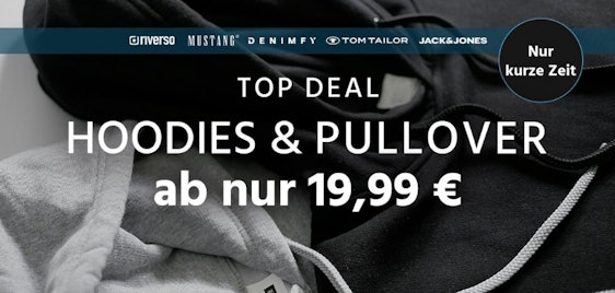 Denimfy: Hoodies & Pullover ab 20€ shoppen