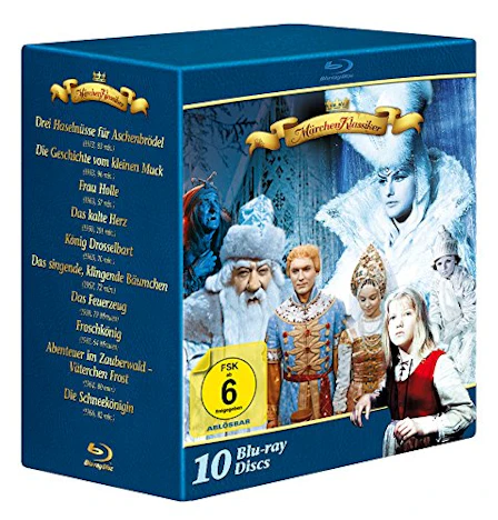 Die 10 beliebtesten DEFA Märchen 10er BluRay Edition (PVG 65,-) für 39,60!!!