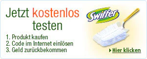 Swiffer Testwochen – Jetzt Swiffer Starterset kostenlos testen!