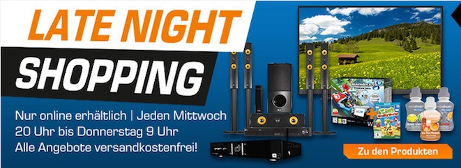 Saturn Late Night Shopping in der Übersicht – z.B. LG 5.1 Heimkinosystem für 499€, Wii U und Grundig LCD-TV