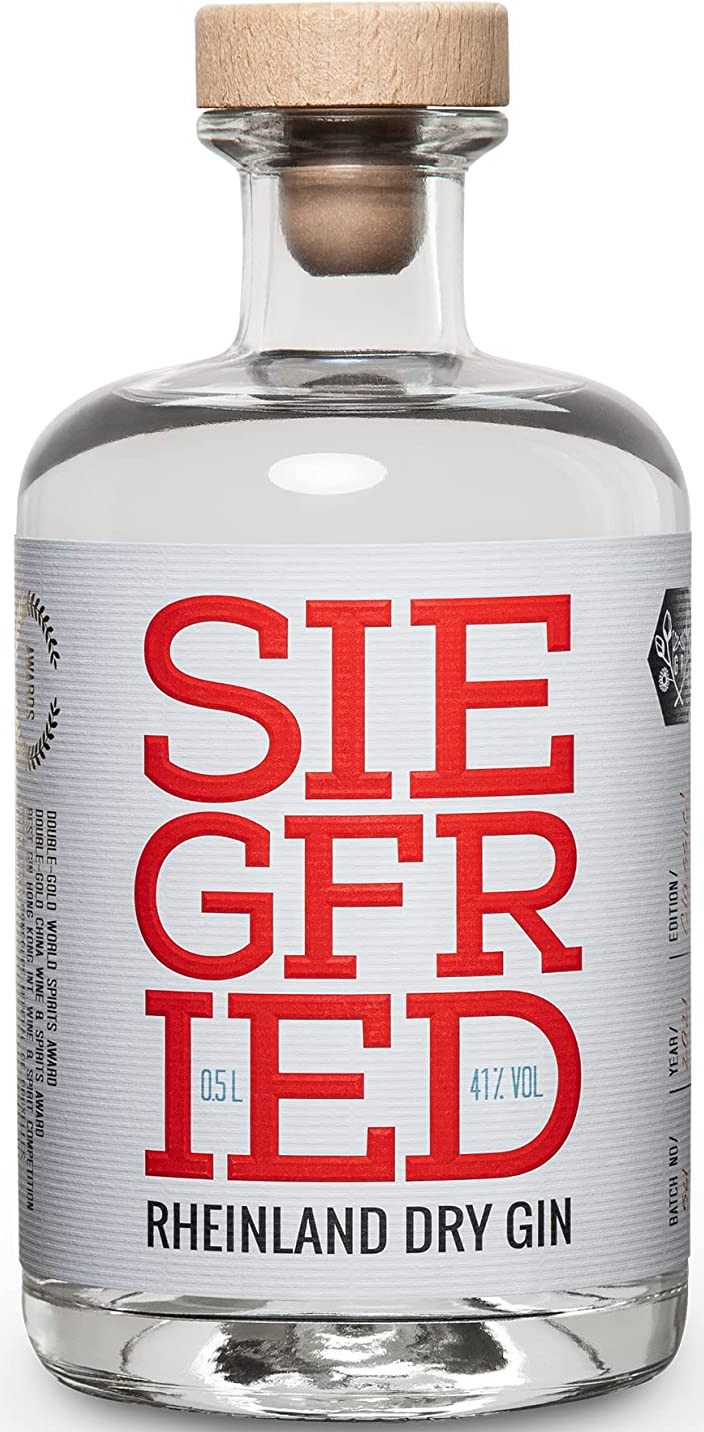 Siegfried Rheinland Dry Gin ab 26€ – 0,5l mit 41% vol.