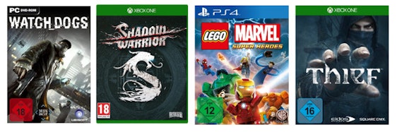 Günstige Spiele und Filme in der Übersicht