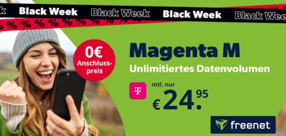LETZTE CHANCE 🖤📲 Telekom Unlimited Allnet-Flat für 24,95€ schnappen! | 0€ Anschlusspreis