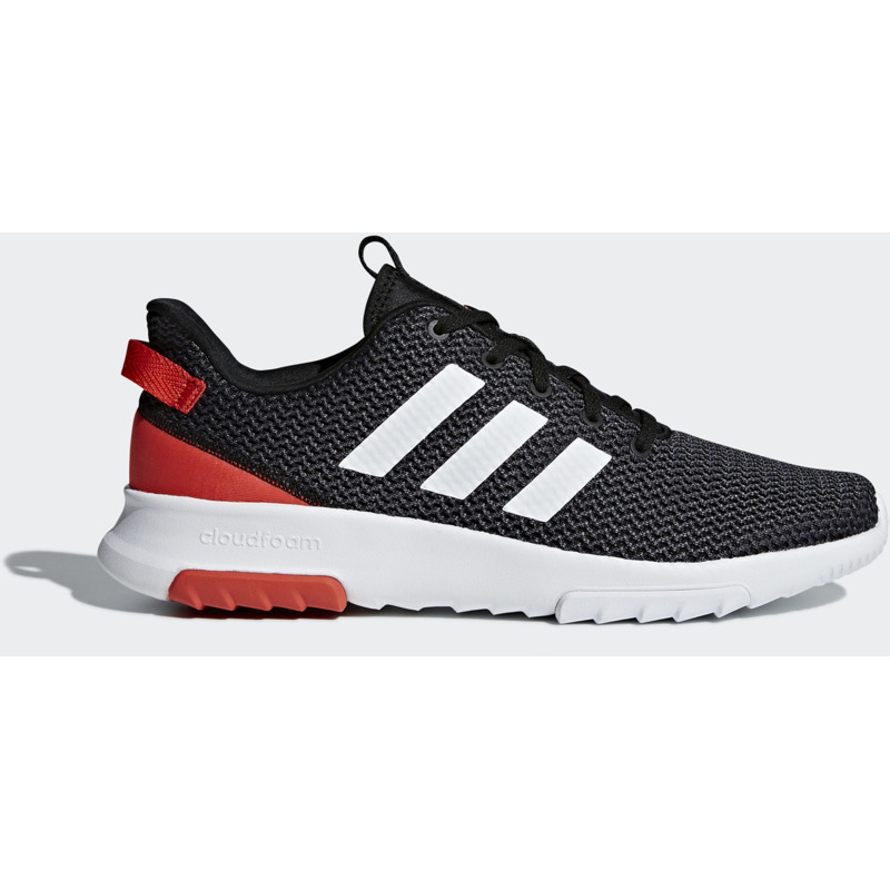 Adidas Cloudfoam Racer TR core black/cloud white/hi-res red mit 28% Nachlass