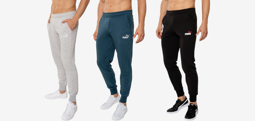 Puma Jogginghose Statement Deluxe ab 20€ - in 3 Farben, hoher Baumwollanteil