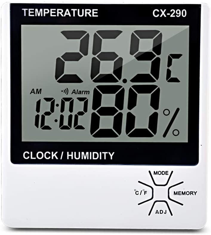 Innenthermometer Feuchtemessgerät LCD Digital