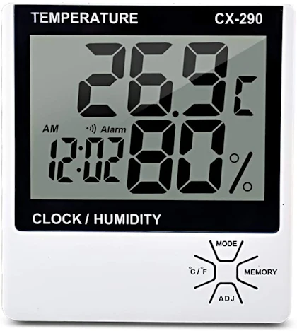 Innenthermometer Feuchtemessgerät LCD Digital