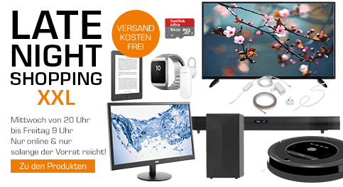 Saturn Late Night Shopping in der Übersicht - z.B. AOC M2470SWDA, LCD-Monitor, 23.6 Zoll, 1.920 x 1.080 Pixel für 109€