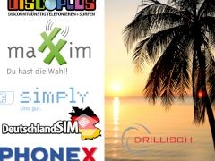 Neue Smartphone-Tarife von Drillisch - z.B. 250 Min.&amp;SMS mit 500MB ohne Laufzeit 9,95€