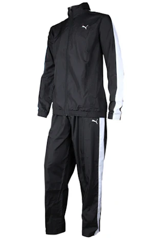 PUMA Herren Trainingsanzug Woven Panelled Suit 827129 Schwarz für 24,95€ inkl. Versand