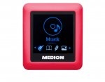 MP3-Player MEDION® LIFE® E60081 in pink/rot mit 8GB Speicher für 18€