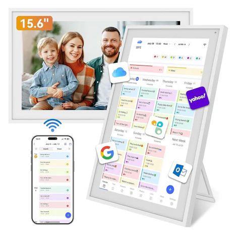 MediaMarkt: TABWEE P15 Wandkalender, Weiß