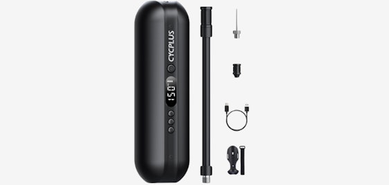 Cycplus I50PSI Luftpumpe für 30€ - 150 PSI Leistung, multifunktional, LED-Anzeige