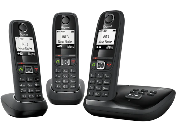 Gigaset AS405A Trio schwarz für 45,- EUR inkl. Versand