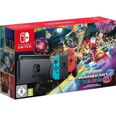 Nintendo Switch Bundle für 296€ – Handheld-Konsole und Mario Kart 8 Deluxe