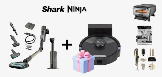 Saugroboter GESCHENKT?! 🤯🤩 Shark Akku-Staubsauger + Saug- & Wischroboter für 450€ (+ weitere NinjaShark gratis Beigaben)